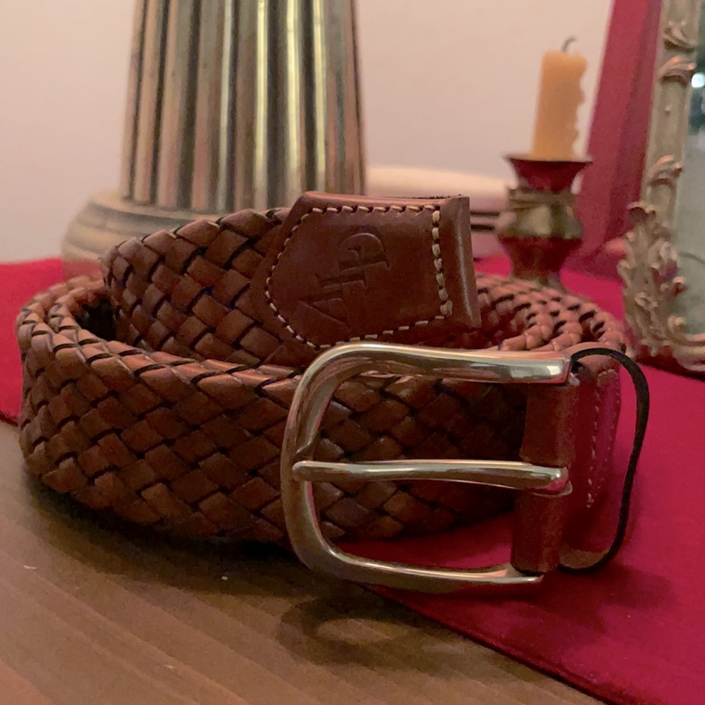 Aime Leon Dore FW21 braided leather belt